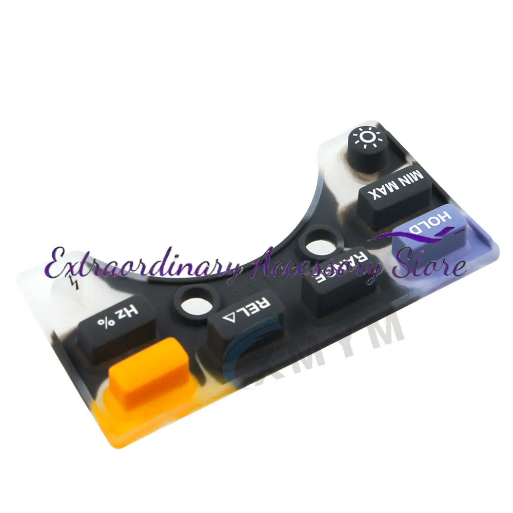 Keypad For Fluke 17B+ Digital Multimeter Silicone Buttons Replacement Parts NEW