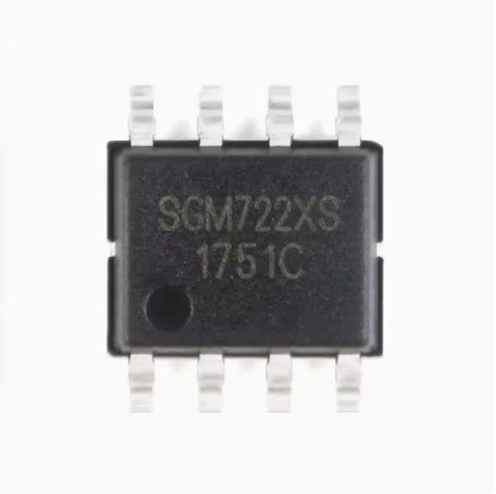 1PCS Original Genuine SMD SGM722XS/TR SOIC-8 Rail-to-Rail CMOS Operational Amplifier Chip