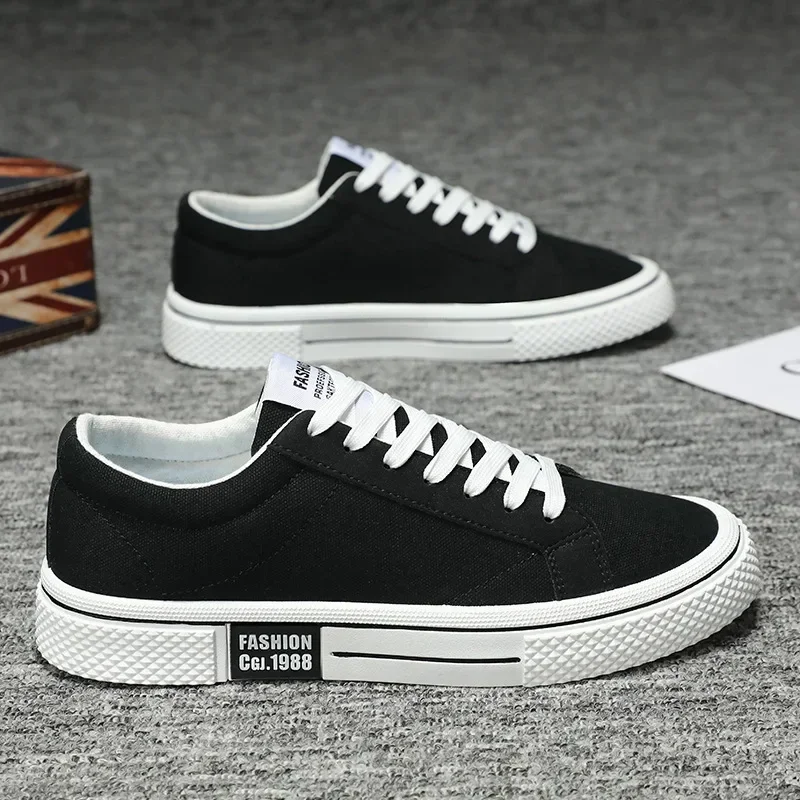 

Pop Men's Shoes Fashion Red Canvas Shoes Man Classic Low-top Sneakers Harajuku Hip Hop Skate Shoe Vulcanized Shoes Tenis Masculi