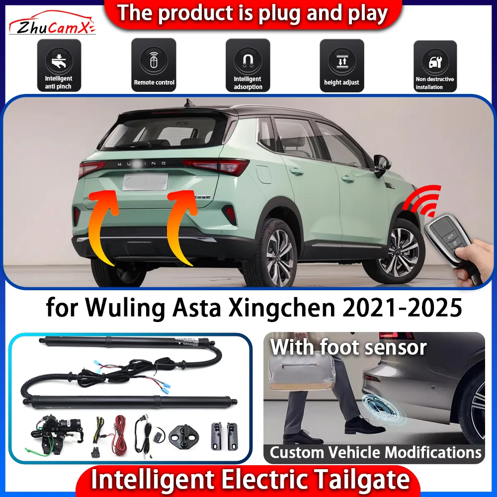 

ZhuCamX Smart Powered Tailgate System for Wuling Asta Xingchen 2021-2025 Automatic Intelligent Electric Trunk Lift Control Kit
