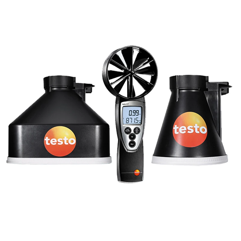 مجموعة Testo 417 1200 × 200 مم و3030 مم مجموعة مقياس شدة الريح 0563 4171 مع مقياس شدة الريح Testo 417 مقياس شدة الريح 100 مم