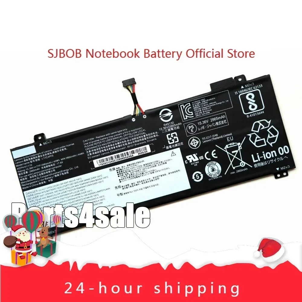 

NEW L17C4PF0 L17M4PF0 Battery For Lenovo xiaoxin Air 13IWL IdeaPad S530 Laptop battery