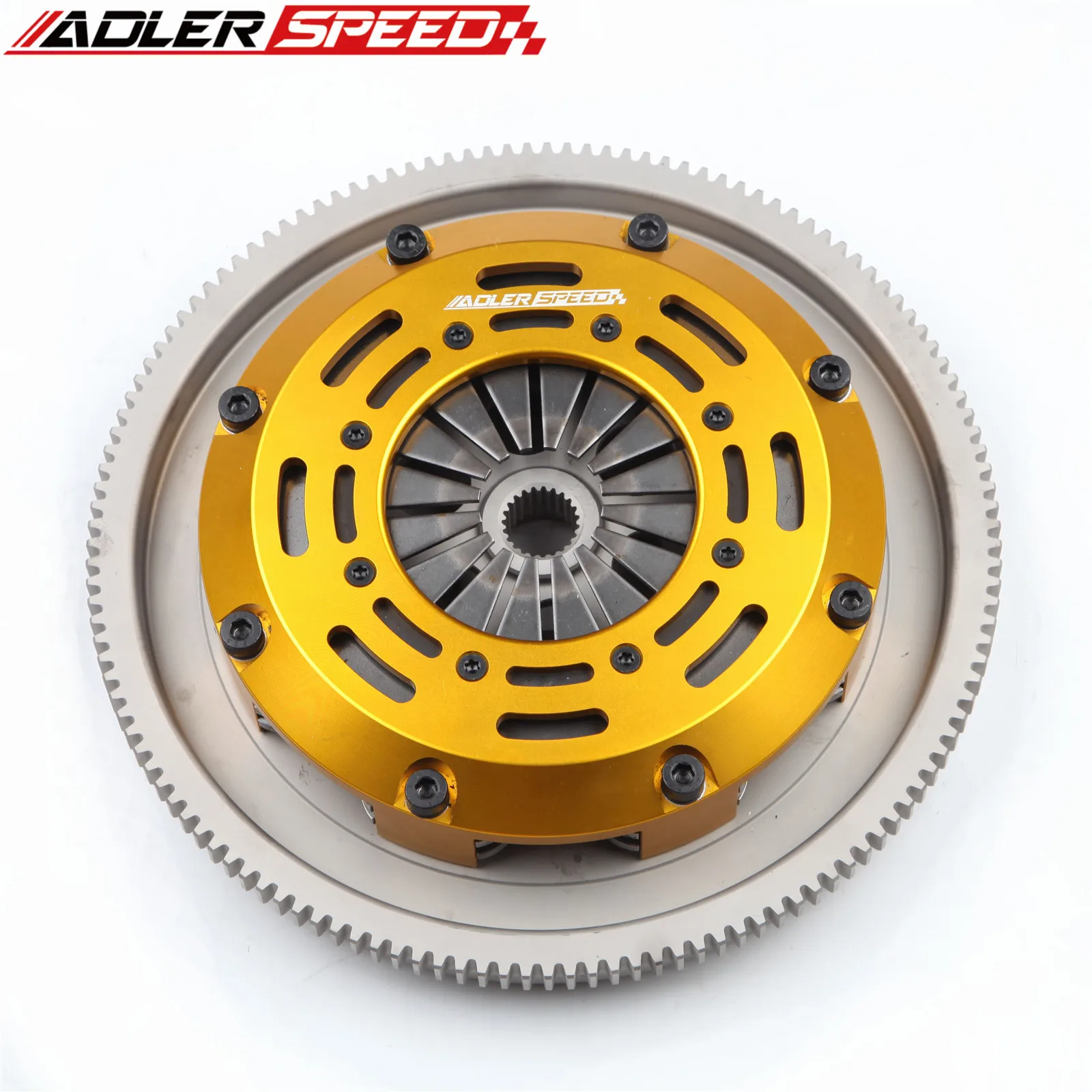 ADLERSPEED RACE CLUTCH TWIN DISC KIT FOR SEAT IBIZA MK4 1.9 TDI ASZ BLT BPX BUK