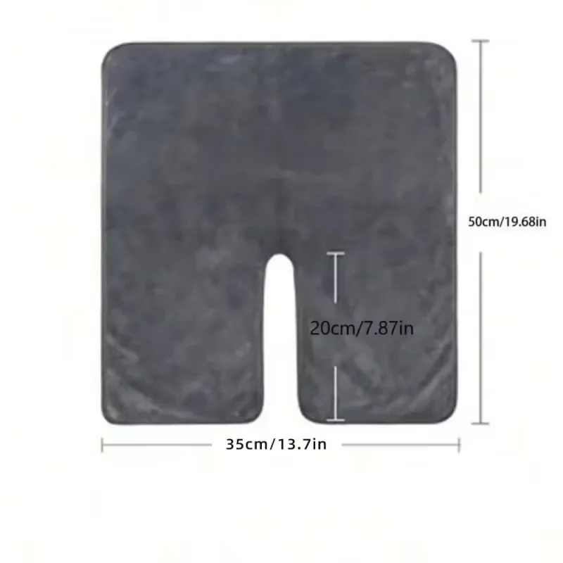 U-Shaped Beauty Towel - Ultra-Fine Fiber Facial Quick-Dry Towel, Super Soft Highly Absorbent for Salon Spa Massage Skincare Use