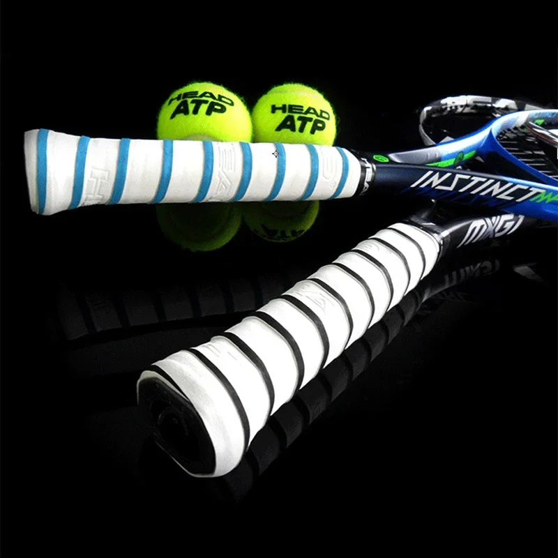 Empuñadura antideslizante para raqueta De tenis, banda para el sudor, accesorios De pádel, amortiguador, raqueta De entrenamiento De Bádminton