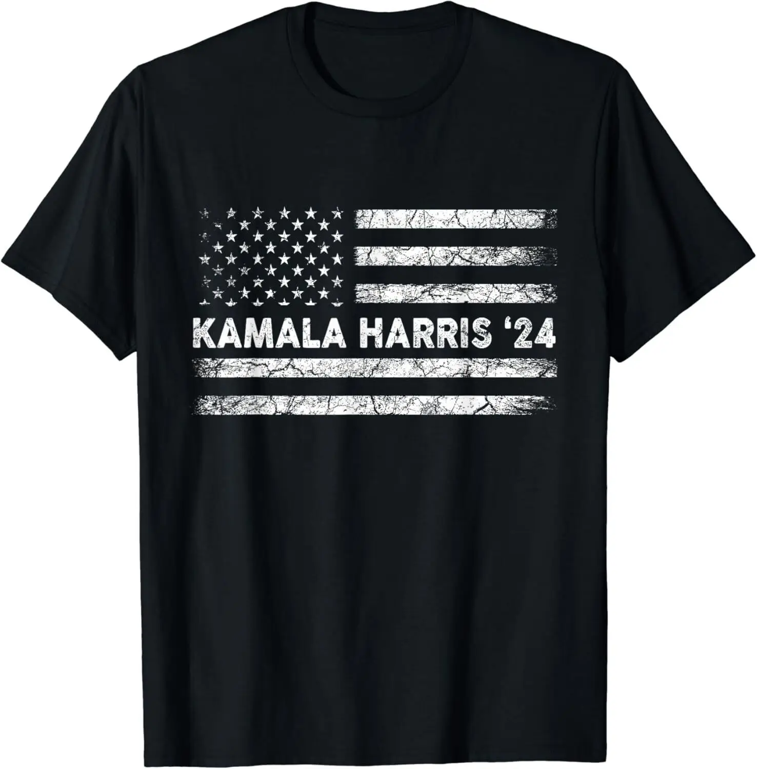 Vintage Kamala Harris 2024 For President Election Campaign Unisex T-Shirt