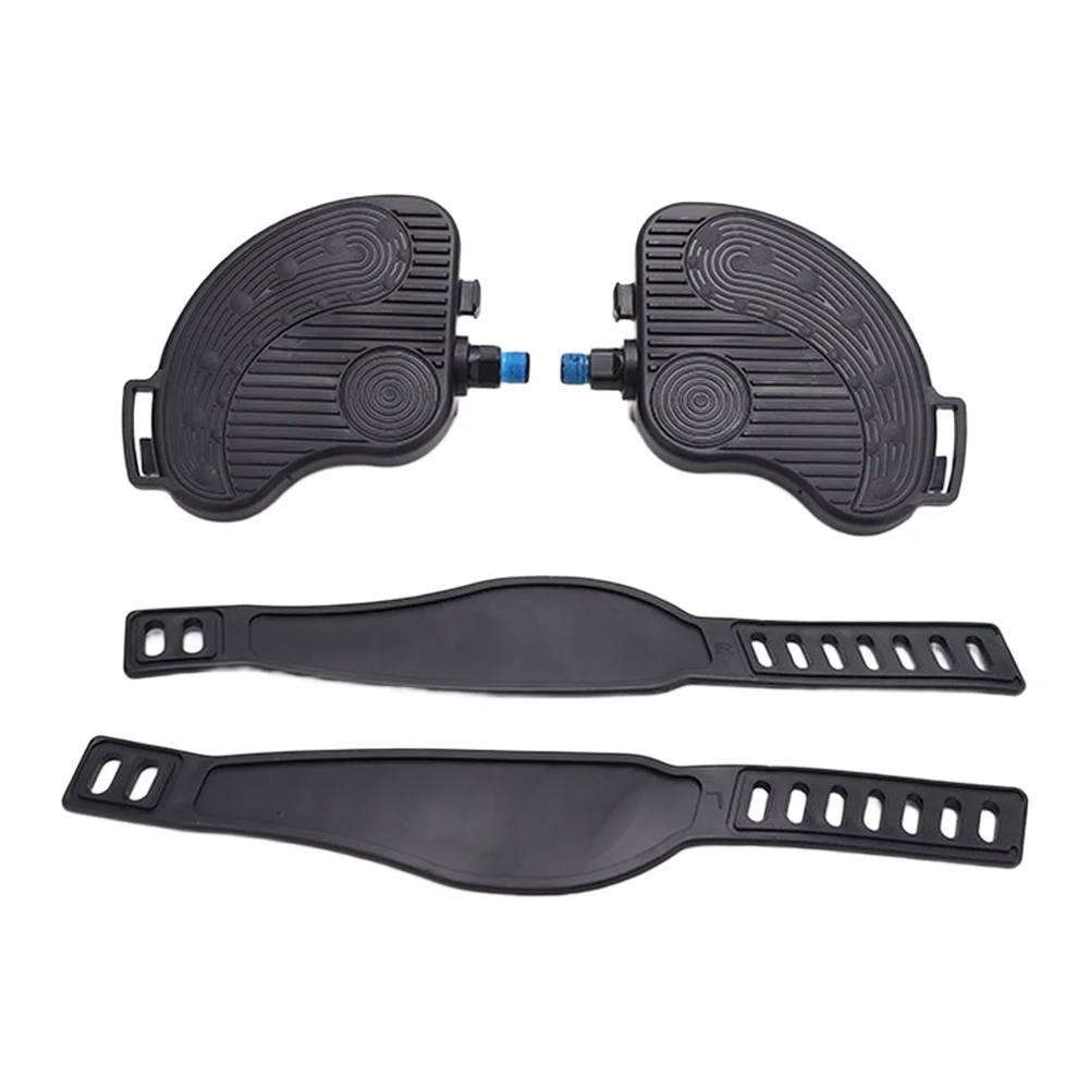 Quick Installation Adjustable Pedals Home Gym Use L R Markings For Easy Install Easy Installation Bike Accessories
