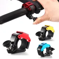 Stainless Bicycle Bell Ring MTB Cycling Horn Bike Bell Handlebar Crisp Sound Horn for Bicycle Safety Electric Bike Accessories