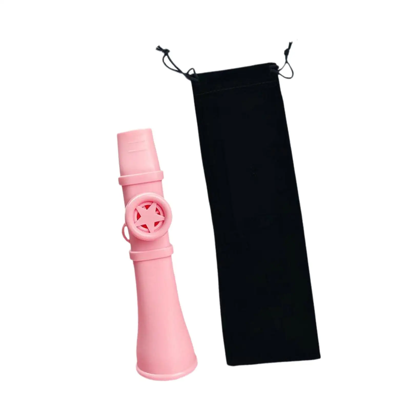 Professional Portable Kazoo Flute Plastic Holder Easy to Use for Kids Adults Live Party