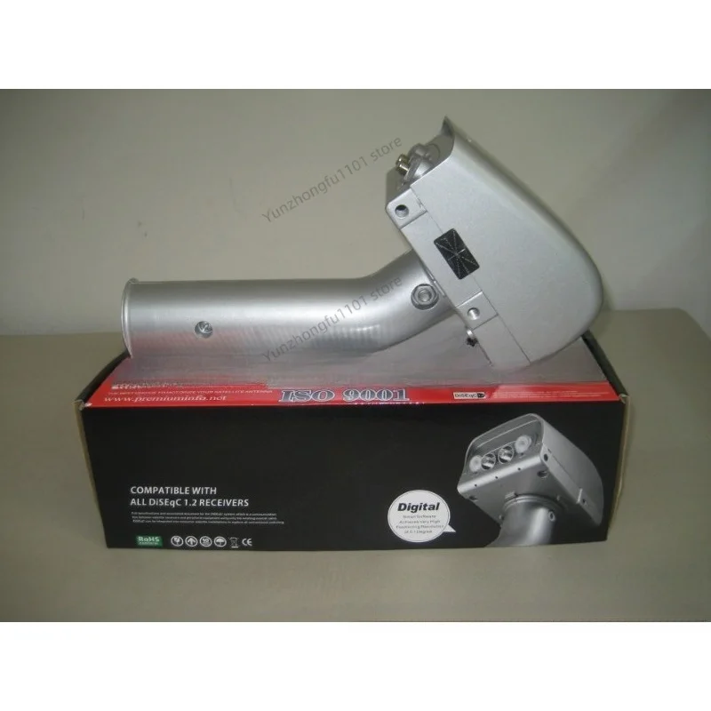 DiSEqC 1.2 USALS Disc Motor DG-240 Stock Black/Silver Shipped with Stock