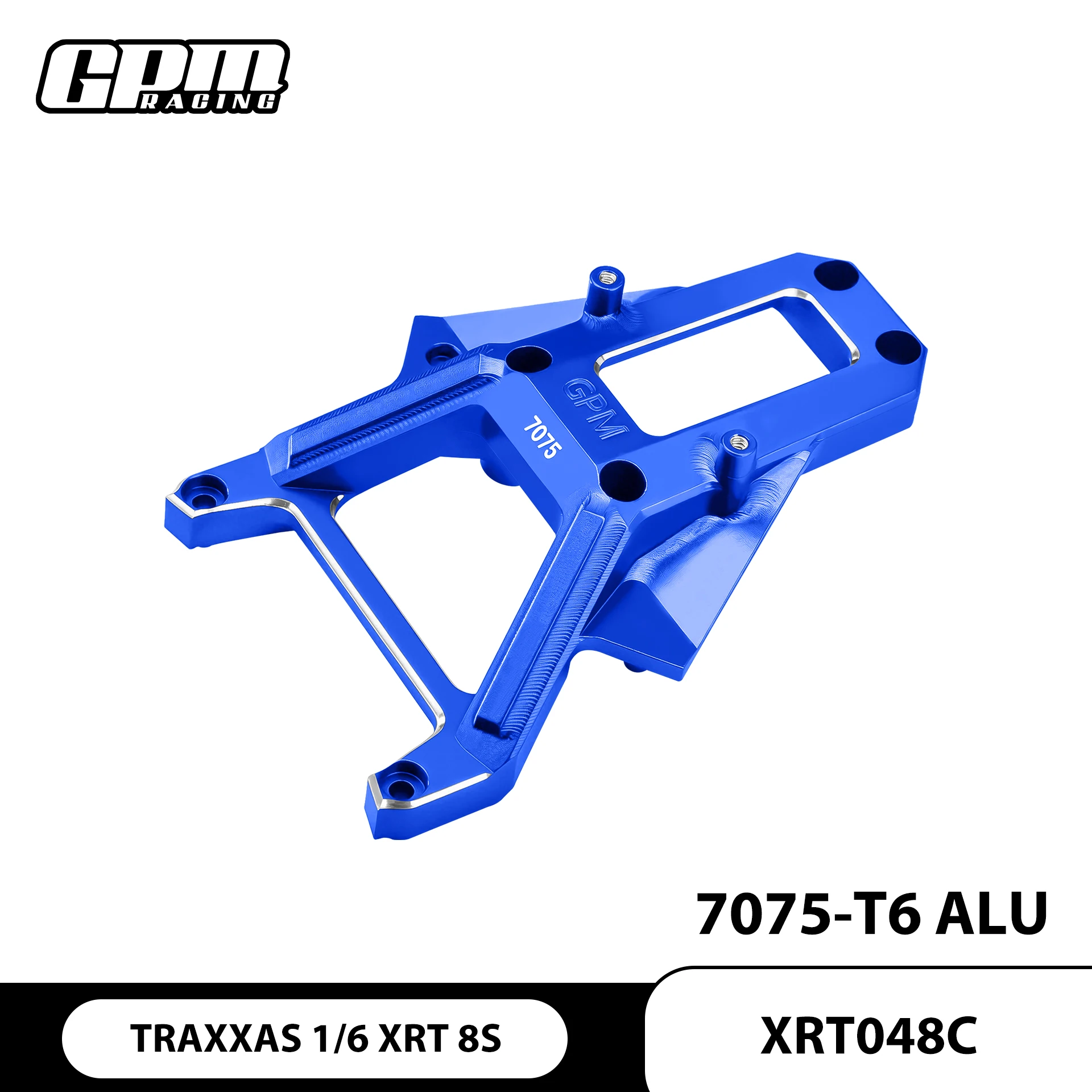 GPM Alloy 7075 Front Bulkhead Cover Set For 7820 TRAXXAS 1/6 XRT 8S-78086-4