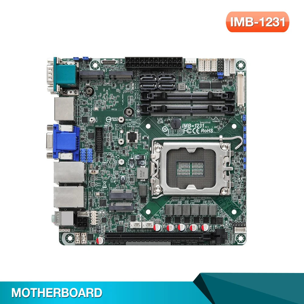 Support I7-12700/12, 13, 14 generation Core CPUs for ASROCK industrial control motherboard IMB-1231