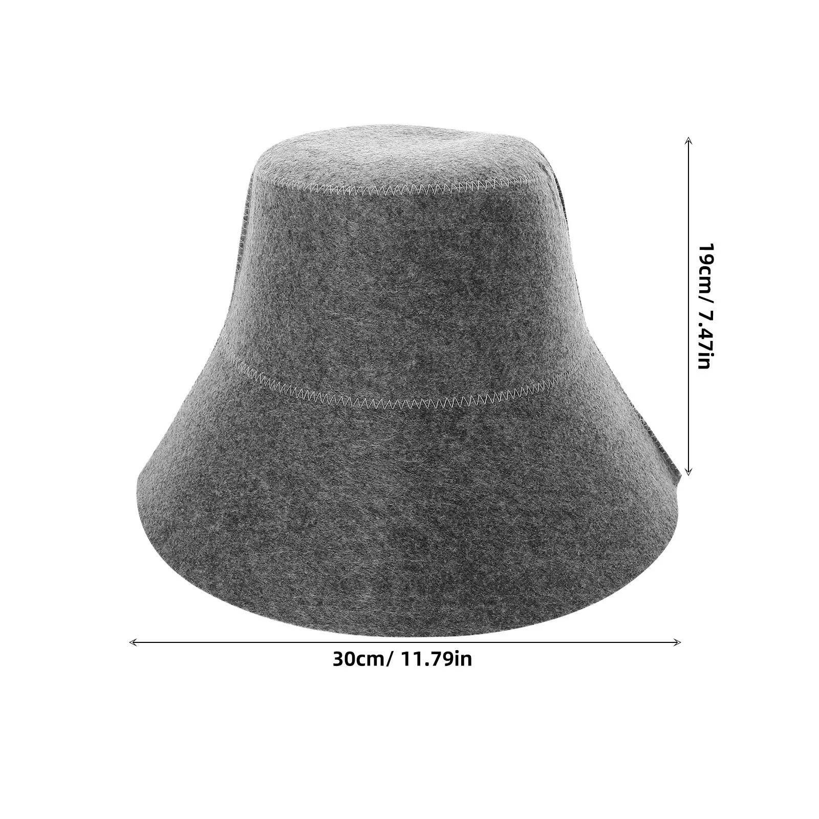 2 قطعة قبعة ساونا ورأى غطاء حمام العزل الحراري امتصاص الماء للاستحمام سبا الاستحمام استخدام ساونا اكسسوارات لوازم الحمام #6