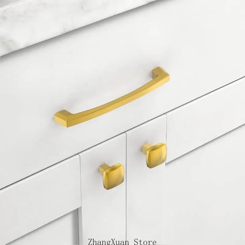4Pcs Metal Square Knob Modern Cabinet Door Handle Cupboard Drawer Pulls 3XUFMöbel & Wohnen, Möbel, Möbel! – Detail 8