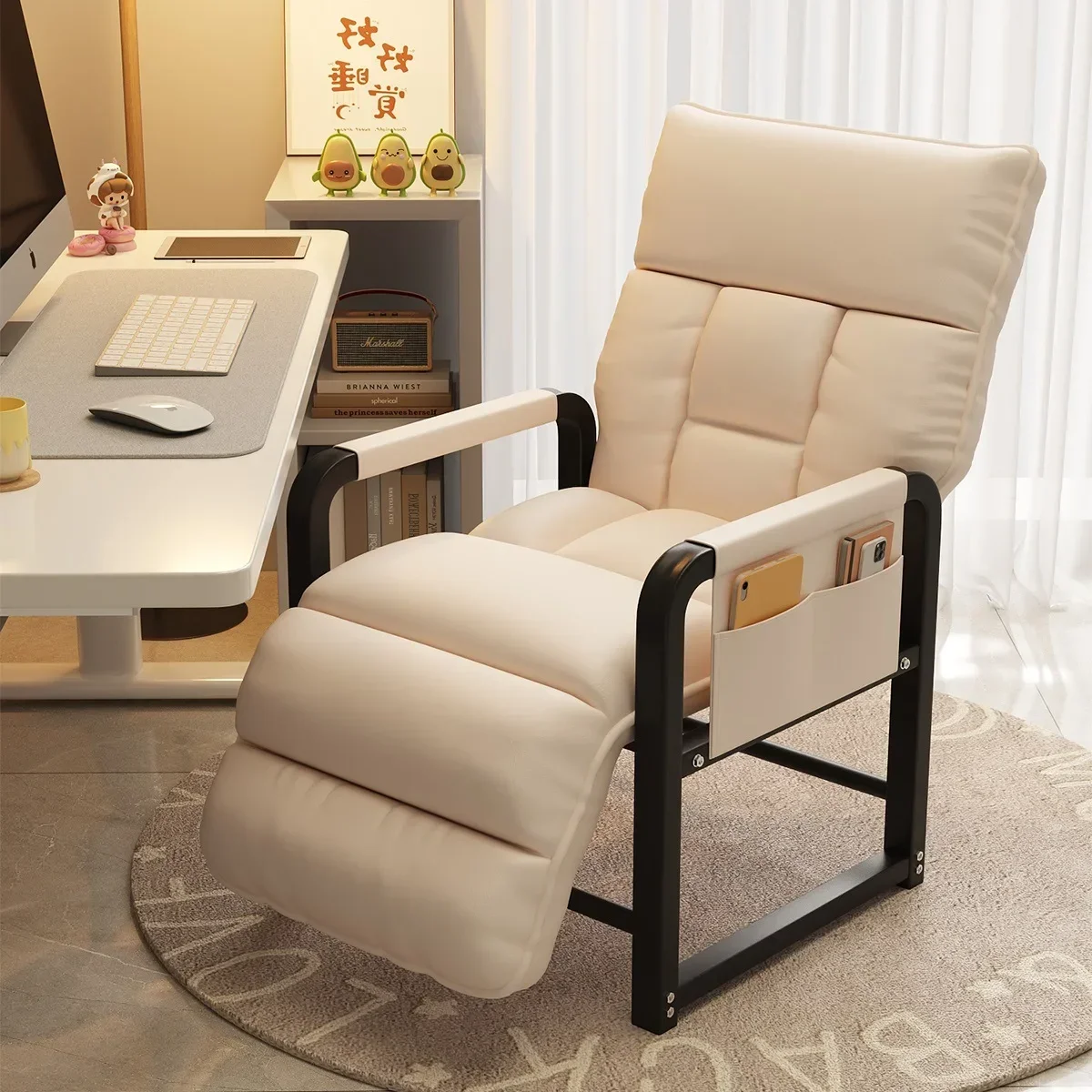 Soft Bag Recliner Office Nap Lazy Sofa Chair Folding Chair Casual Computer Chair Premium