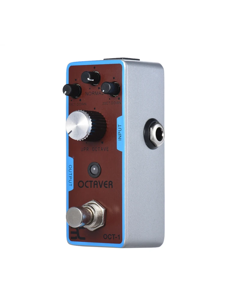 ENO EX OCT-1 OCTAVE Mini Octave Guitar Effect Pedal True Bypass Full Metal Shell for Electric Guitar Bass Parts & Accessories