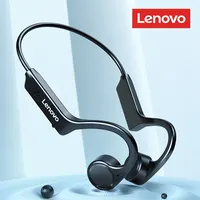Lenovo-auriculares inalámbricos X4 con Bluetooth, cascos deportivos impermeables con micrófono, gancho para la oreja, TWS, graves, Hifi, estéreo