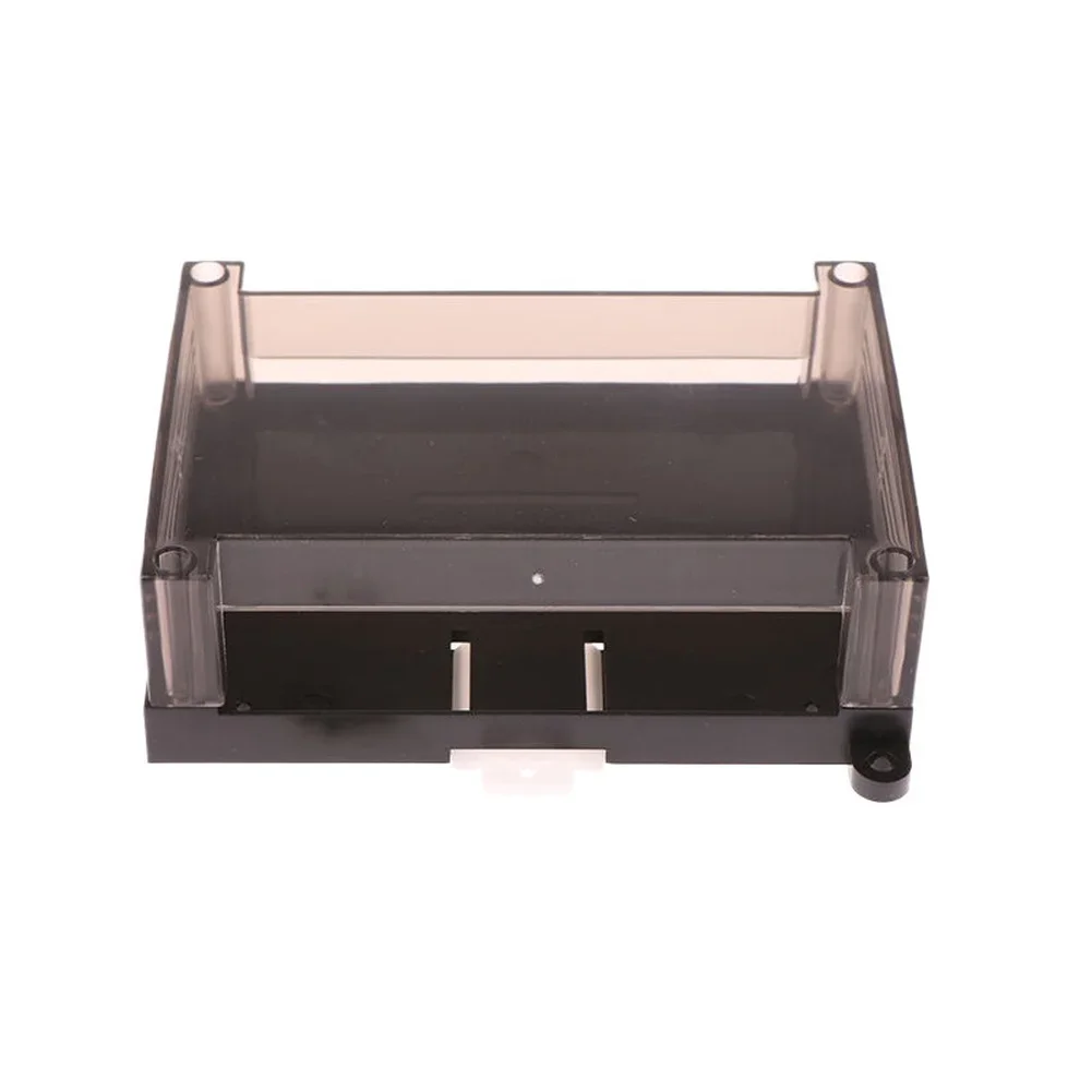 Rail-Mounted Plastic Enclosure Cover For PLC Control Boxes Designed For For Din Rail Installation In Industrial Environments