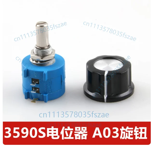 Accessories 1 pcs precision multi-turn winding electric slotter 3590s-2-103l502l104l1k5k10k100k with knob scale