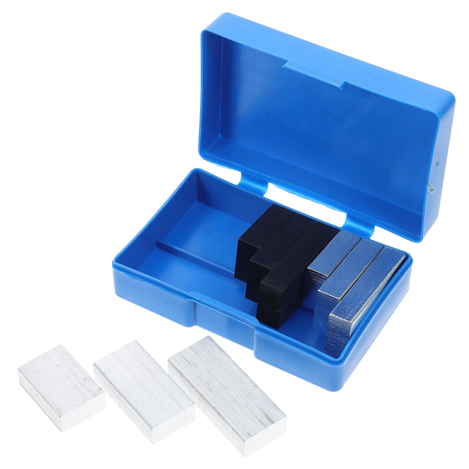 9 قطعة جهاز تجربة الكثافة للألمنيوم الحديد كتل بلاستيكية قياس دقيق العلوم تعليم الفيزياء مختبر التدريس #3