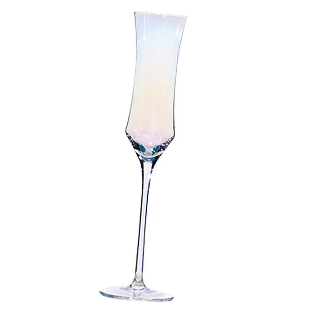 Burgundy Red Wine Glasses Crystal Clear Goblets Versatile Champagne Flute for Events and Entertaining
