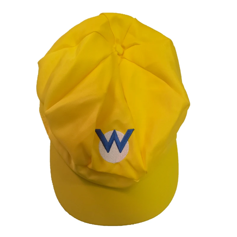 Anime Super Hat Cap Luigi Bros letra impresa Cosplay disfraz de béisbol de dibujos animados para sombreros para adultos Waluigi Wario Odyssey Cappy 3D Hat