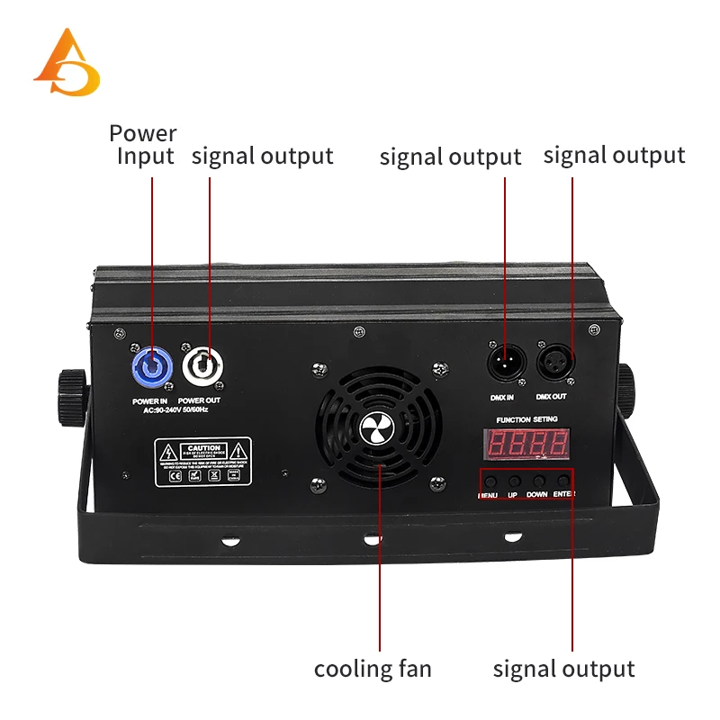 2x100w Blinder Led Cob  Light Cold White/Warm White 2in1 COB LEDs Control Optional Individually 2x100W Audience Light