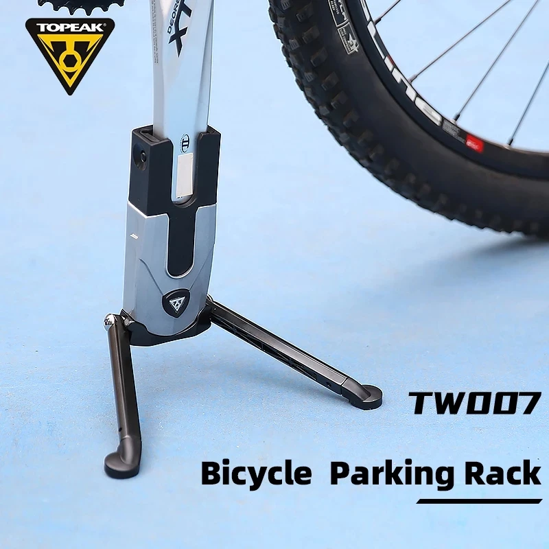 Topeak TW007 FlashStand FAT Mountain Road Bike Kickstand Bicycle Adjustable Crank Stay Bracket Stand Holder  MTB Parking Rack