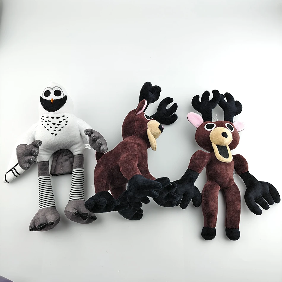 99 ليال في الغابة الغزلان لعبة 34 سنتيمتر الحيوانات المحشوة ألعاب من القطيفة فيلم الغزلان اللعب المشجعين هدايا عيد ميلاد للأطفال هدايا الهالوين