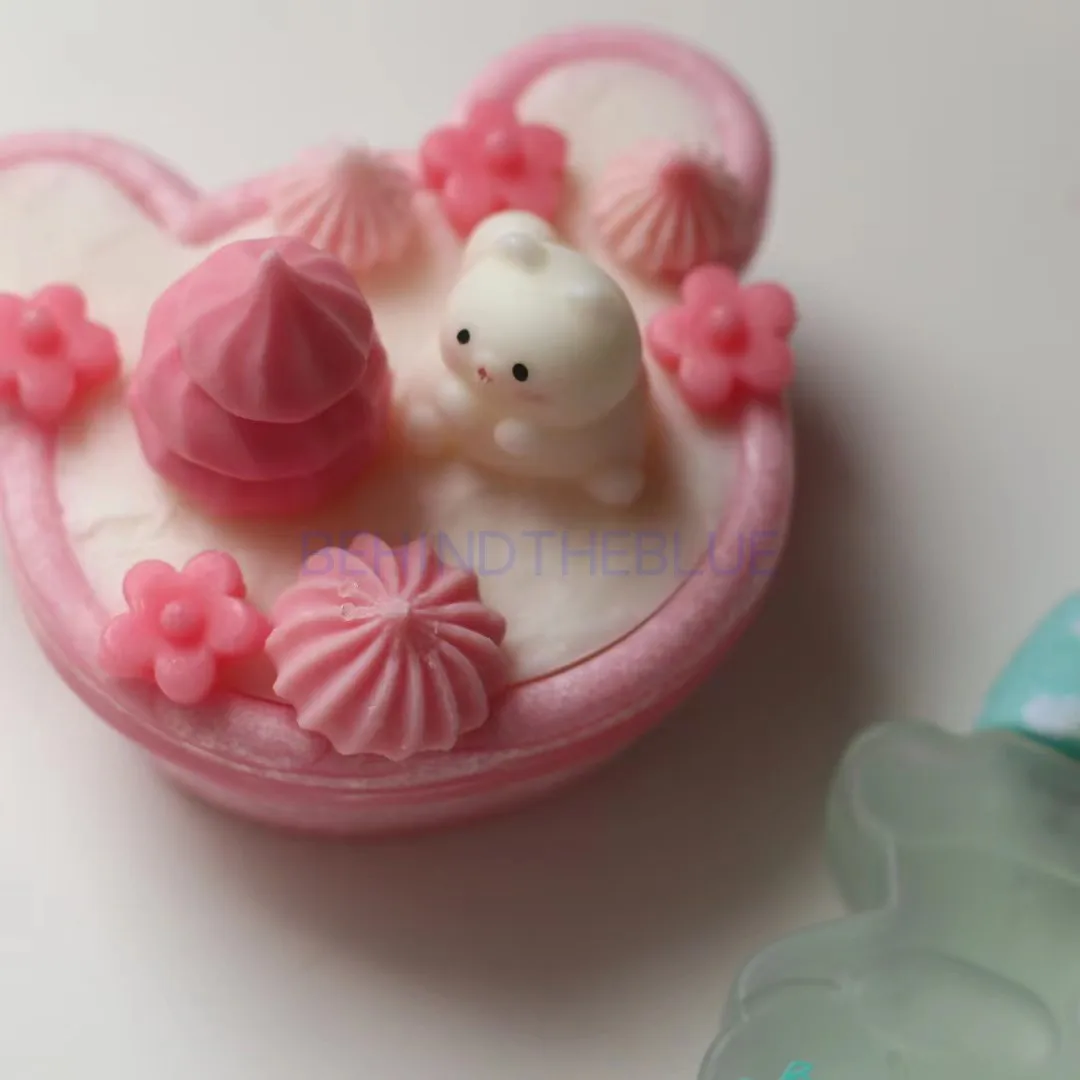 Cute Dog Silicone Mold Candle Mold for Candle Making DIY Chocolate Mold Fondant Cake Mold