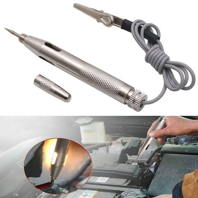 DC 6-24V Auto Car Light Circuit Tester Lamp Voltage Test Pen Detector Probe