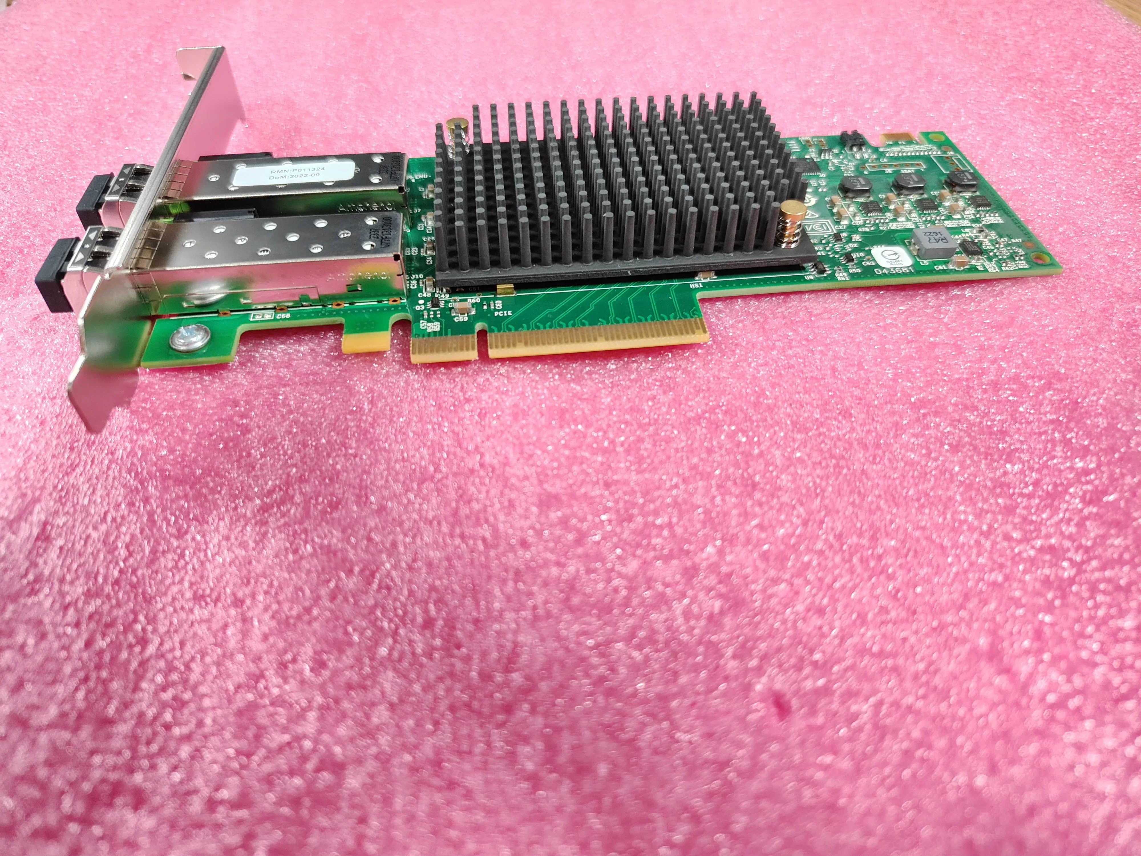 New EMULEX HBA 32gb Optical Fiber Card 32G Dual Port LPE32002-M2 2-Port 32GB Fibre Channel HBA Tape Module