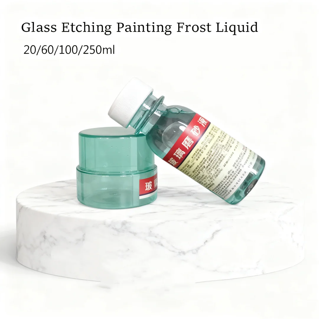 20/60/100/250ml Glass Etching Painting Frost Liquid for DIY Tools