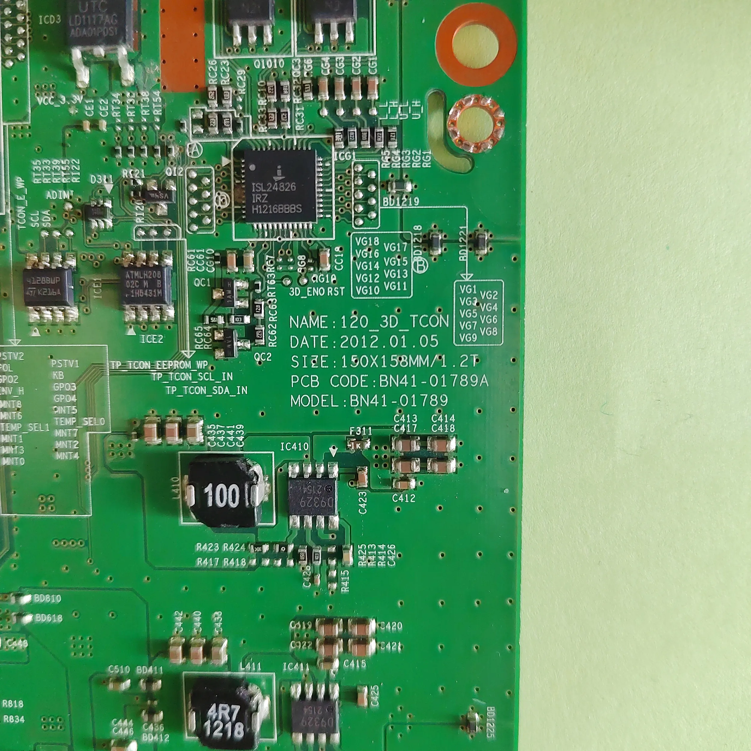 ที-คอนบอร์ด BN41-01789 BN41-01789A สำหรับ UE55ES6530SXZG UE55ES6530S UE55E6530 55 ''55นิ้วลอจิกทีวี LTJ550HW10-B