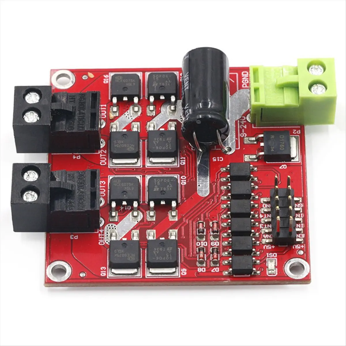 A10I 7A 160W Dual DC Motor Drive Module Industrial Grade Positive Negative PWM Speed L298 Logic XY-160D