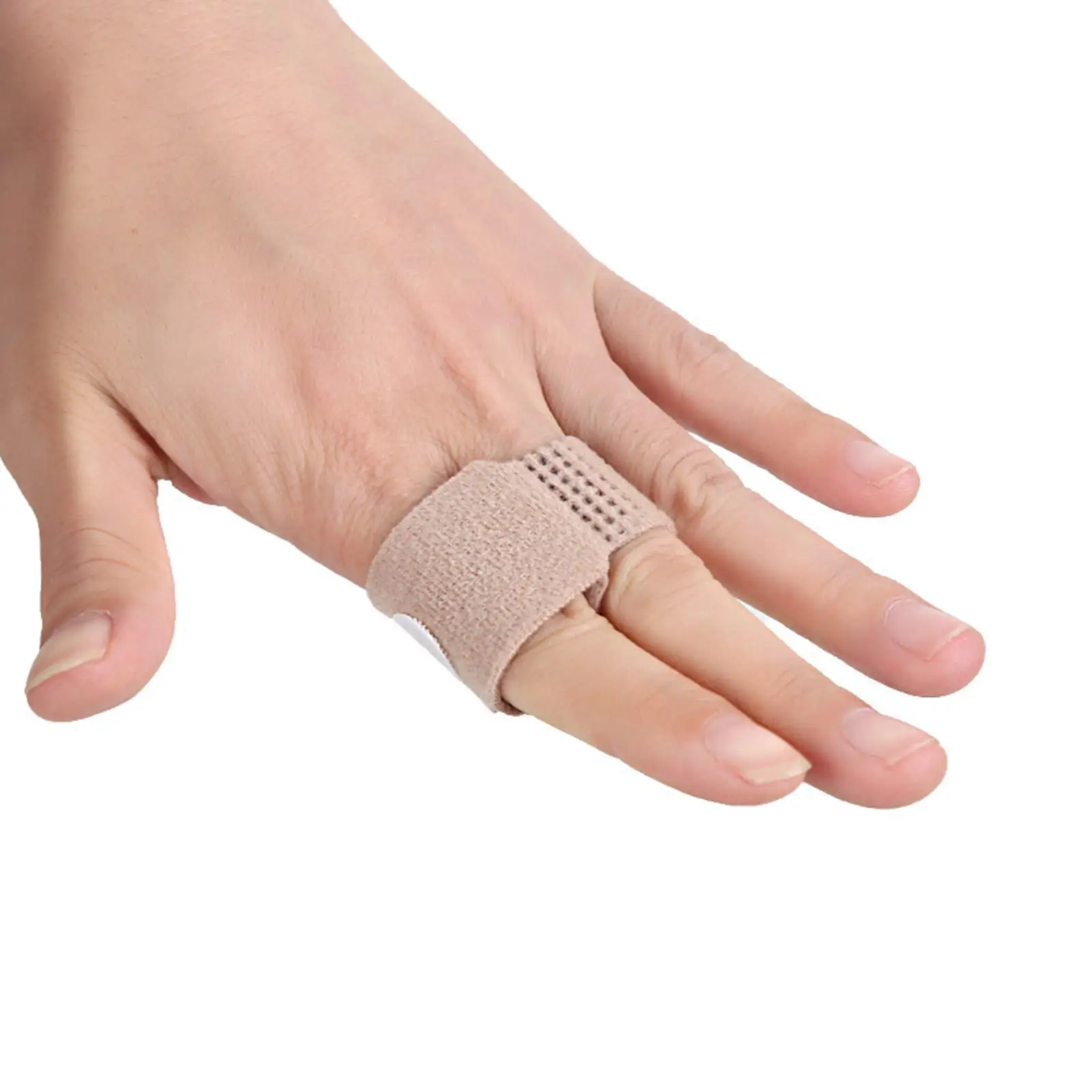Nylon Finger Tapes Separator Self Adhesive Finger Wraps Reusable Straightener Support Bandage for Sports Injury Recovery
