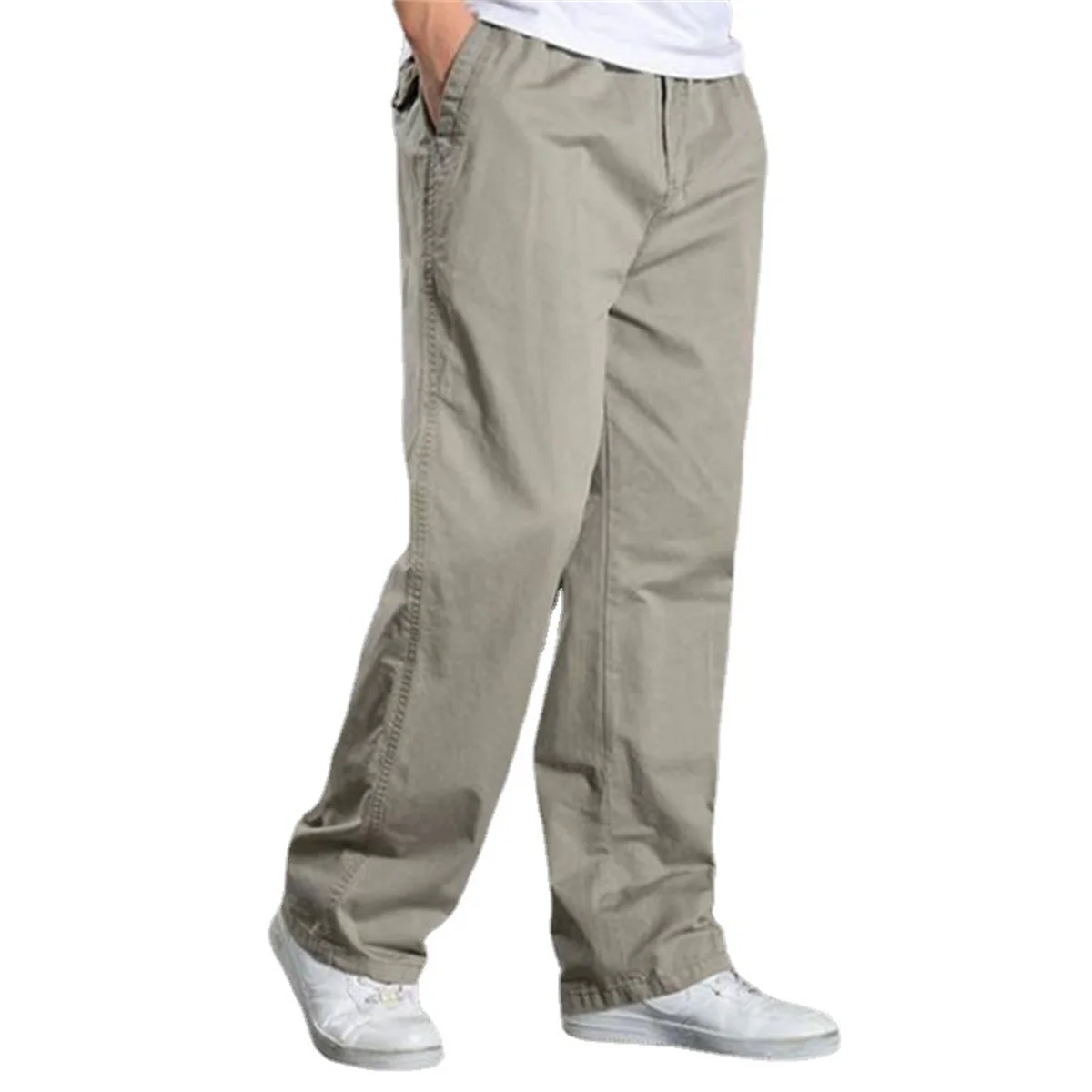 メンズコットンカーゴパンツ,カジュアルクライミングジョギング,スウェットパンツ,ワークウェア,ラージサイズ,秋,夏,春