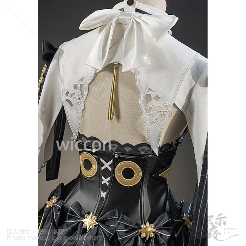 Anime Cosplay Astra Yao Chandelier Costume Game Zenless Zone Zero Sexy Idol Lolita Headwear Earrings For Girls Woman Customized