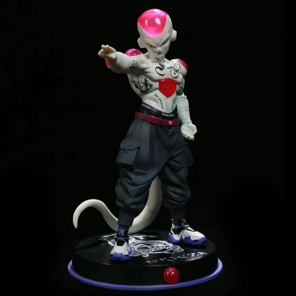 

26 см аниме Dragon Ball, модная тату-версия, модель статуи Фриза. Обмененная модель GK ручной работы, игрушки, украшение для рабочего стола, игрушки, подарки