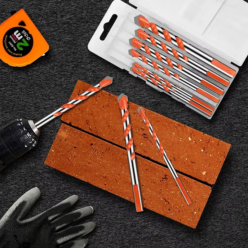 

YAGU Drill Bits For Drilling Glass Tiles Walls Concrete Metal Etc.3-12mm Metal Drilling Drill Bit Set Drilling Tools