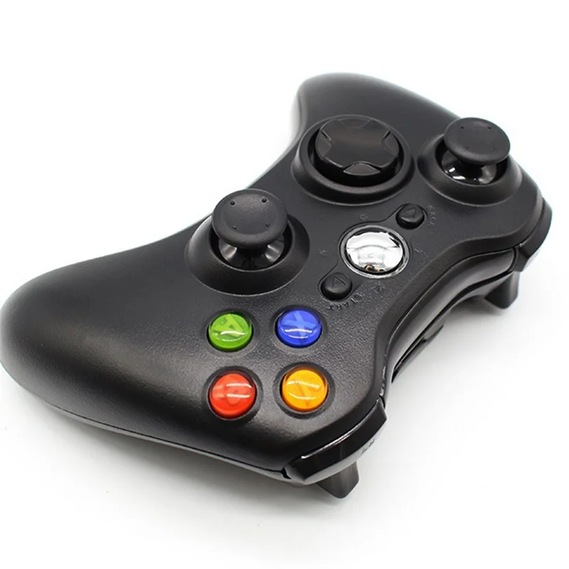 【تصميم أنيق】لوحة ألعاب لاسلكية 360 2.4G تدعم وحدة تحكم بلوتوث عصا التحكم لـ X Box 360 Jogos Control Win7/8/10 PC