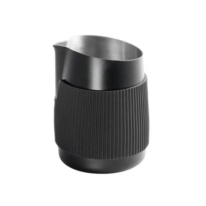 ABJO-5X Pointed Mouth Oblique Mouth Pull Design Cup Solid Color Milk Foam Cup Anti-Scalding Pull Design Cup 420Ml