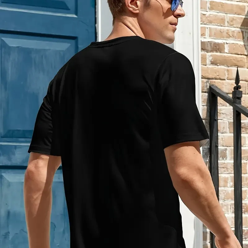 Cuando la vida te lanza una curva leana en ella, camiseta clásica de calle para motocicleta, camiseta 100% de algodón con cuello redondo, camisetas de manga corta para hombre