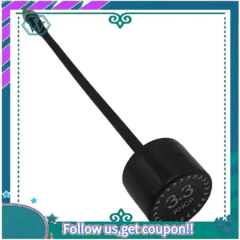 A75Q-3.3G Antenna Lollipop 160Mm RHCP 4.5Dbi High Gain SMA Transmitter Antenna FPV Racing Drone view 5