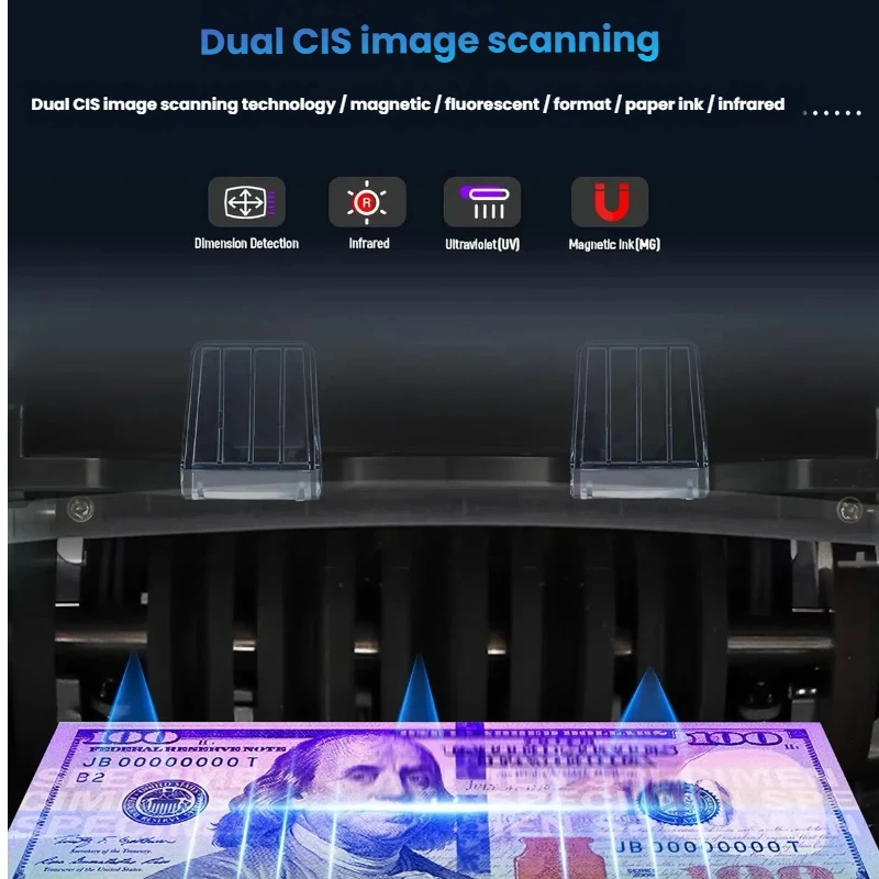 Intelligent Foreign‑Currency Counting Implement CIS Scan Unit for Exchange Shop Retail Store Multi‑Banknote Counting Work
