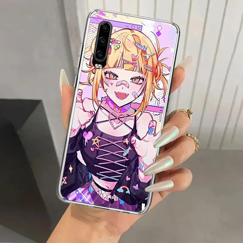 My Hero MHA Himiko Toga Phone Case for Huawei P40 P30 P20 P10 Pro Mate 20 10 Lite P Smart Z Y5 Y6 Y7 Y9S Soft Funda Print Shell