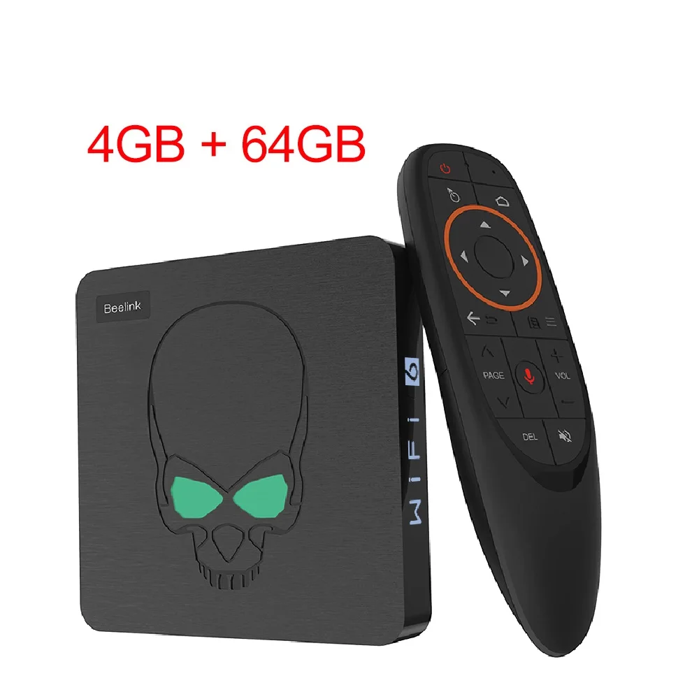 GT-King Pro WiFi 6 4K UHD TV Box 4GB+64GB