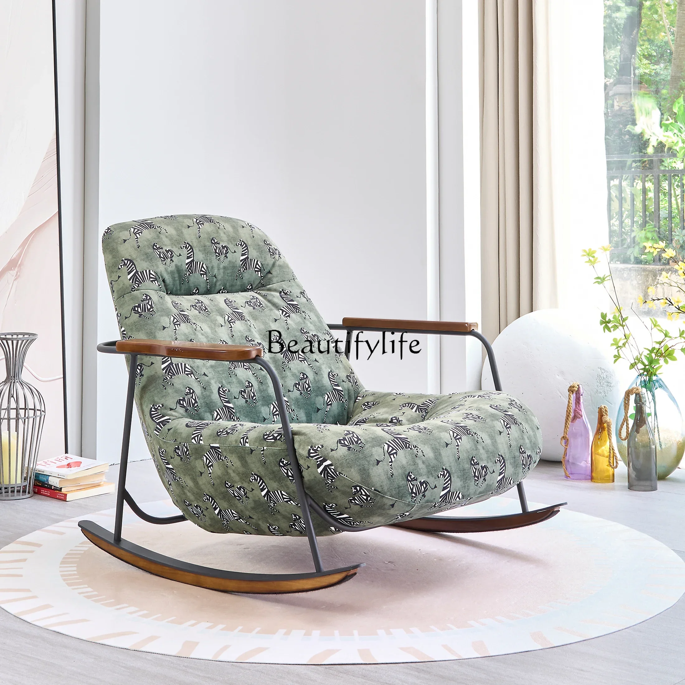 Shake lazy sofa chair living room casual lint touch skin-friendly and delicate