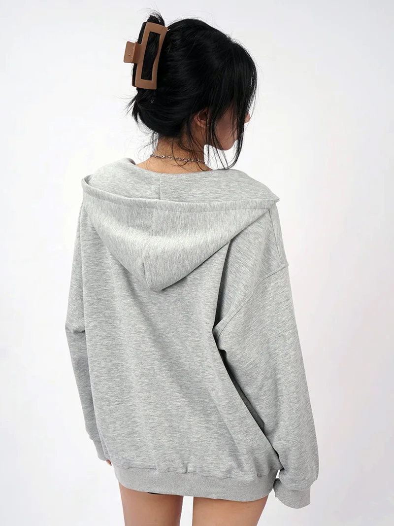 Women Wide Neck Oversized Hoodie With Pouch Pocket