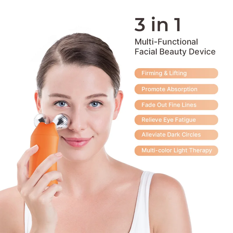 المكتبة الذكية TOUCHBeauty 3 في 1 جهاز تجميل الوجه الخفيف على شكل حرف V جهاز رفع الوجه والرقبة الكهربائية للعين و #3